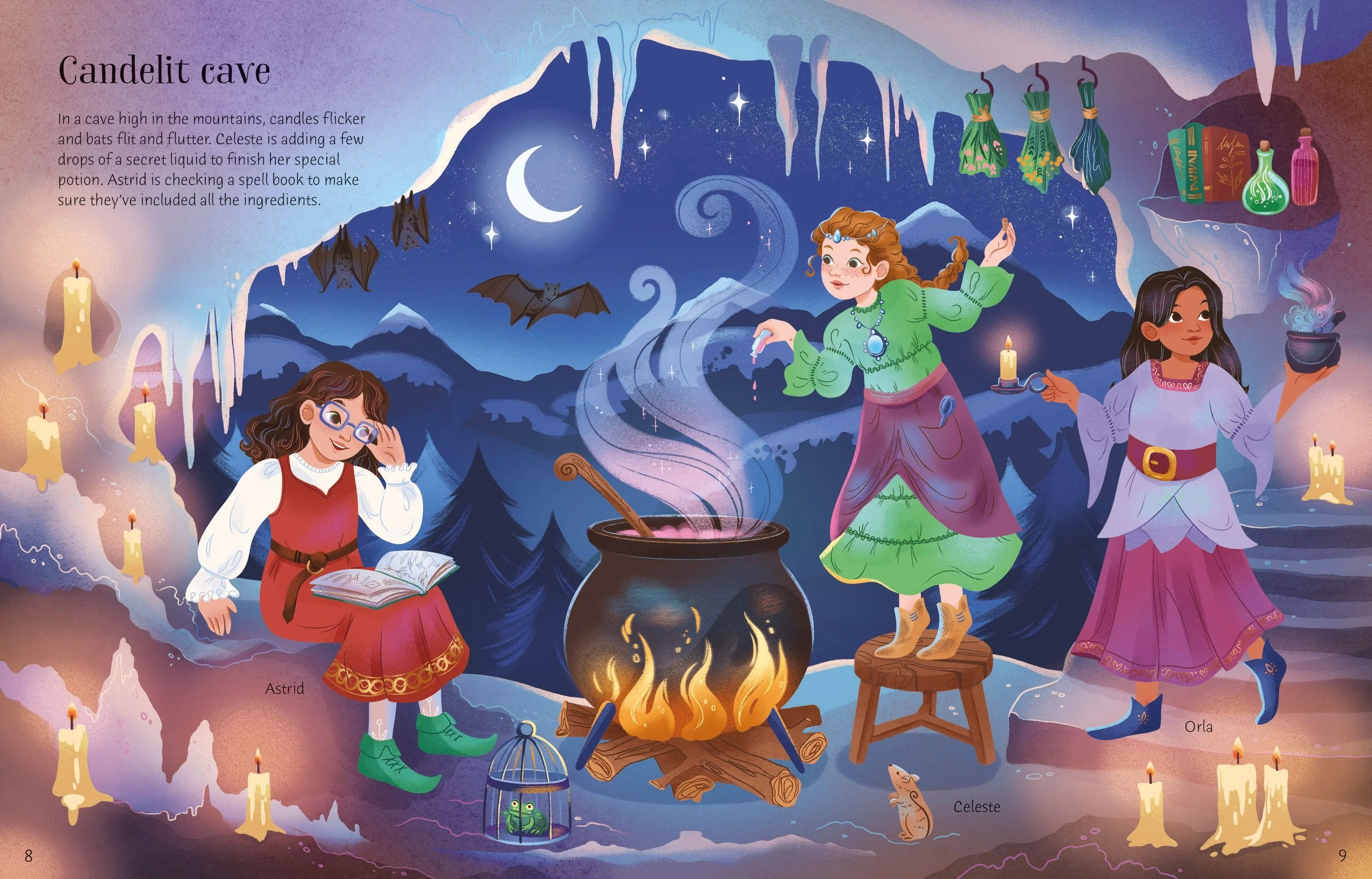 Sticker Dolly Dressing Witches and Wizards - Image 5