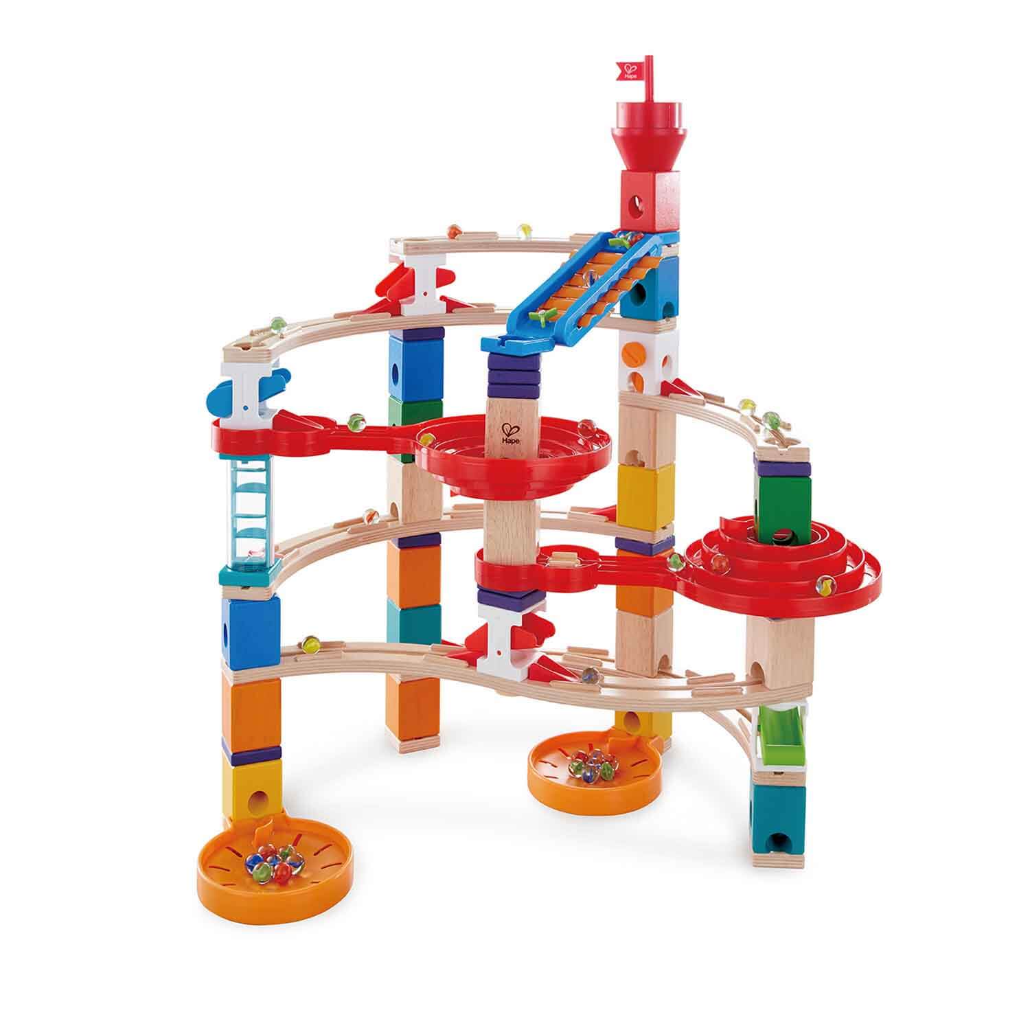 Super Spirals Quadrilla Marble Run Hape E6024 - Image 3