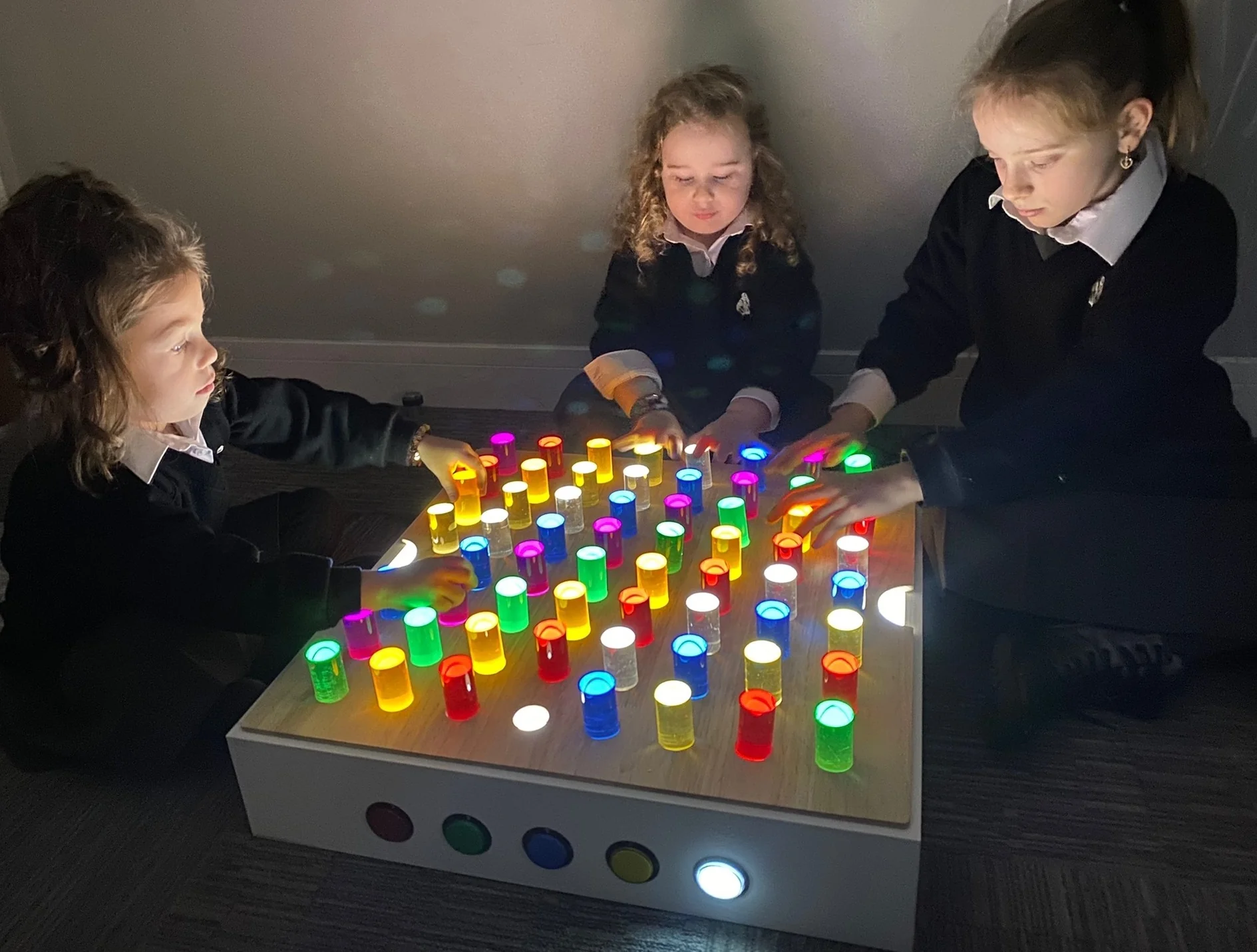 Table Top Panel with Coloured Rods - Image 4