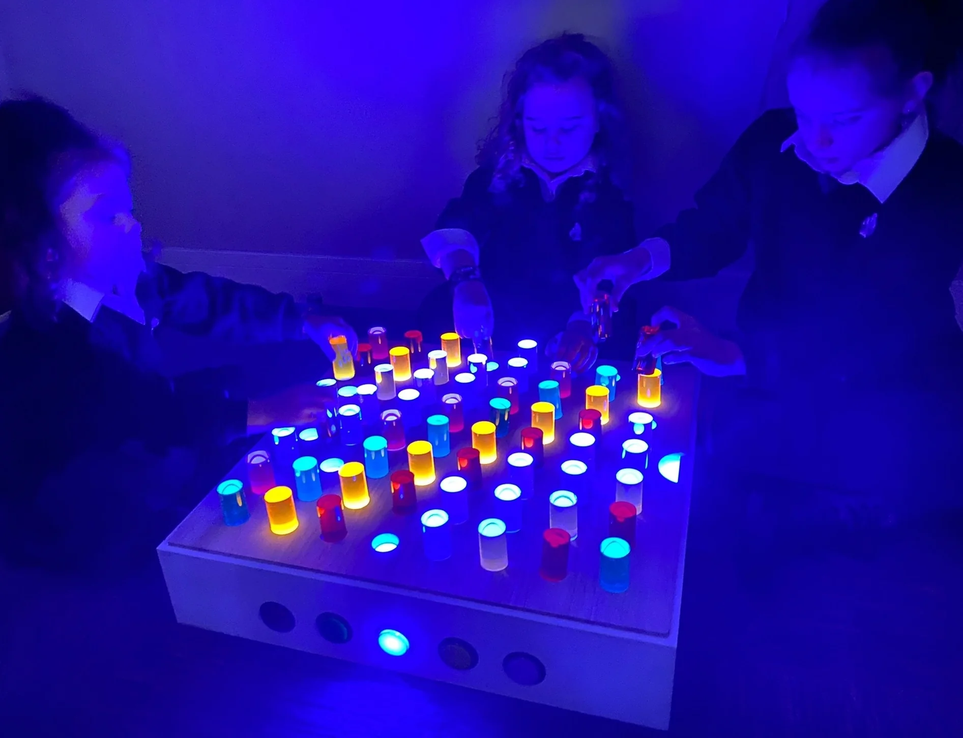 Table Top Panel with Coloured Rods - Image 5
