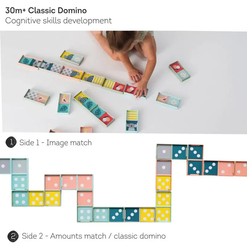 Toddler Domino Rally XL Blocks - Image 5