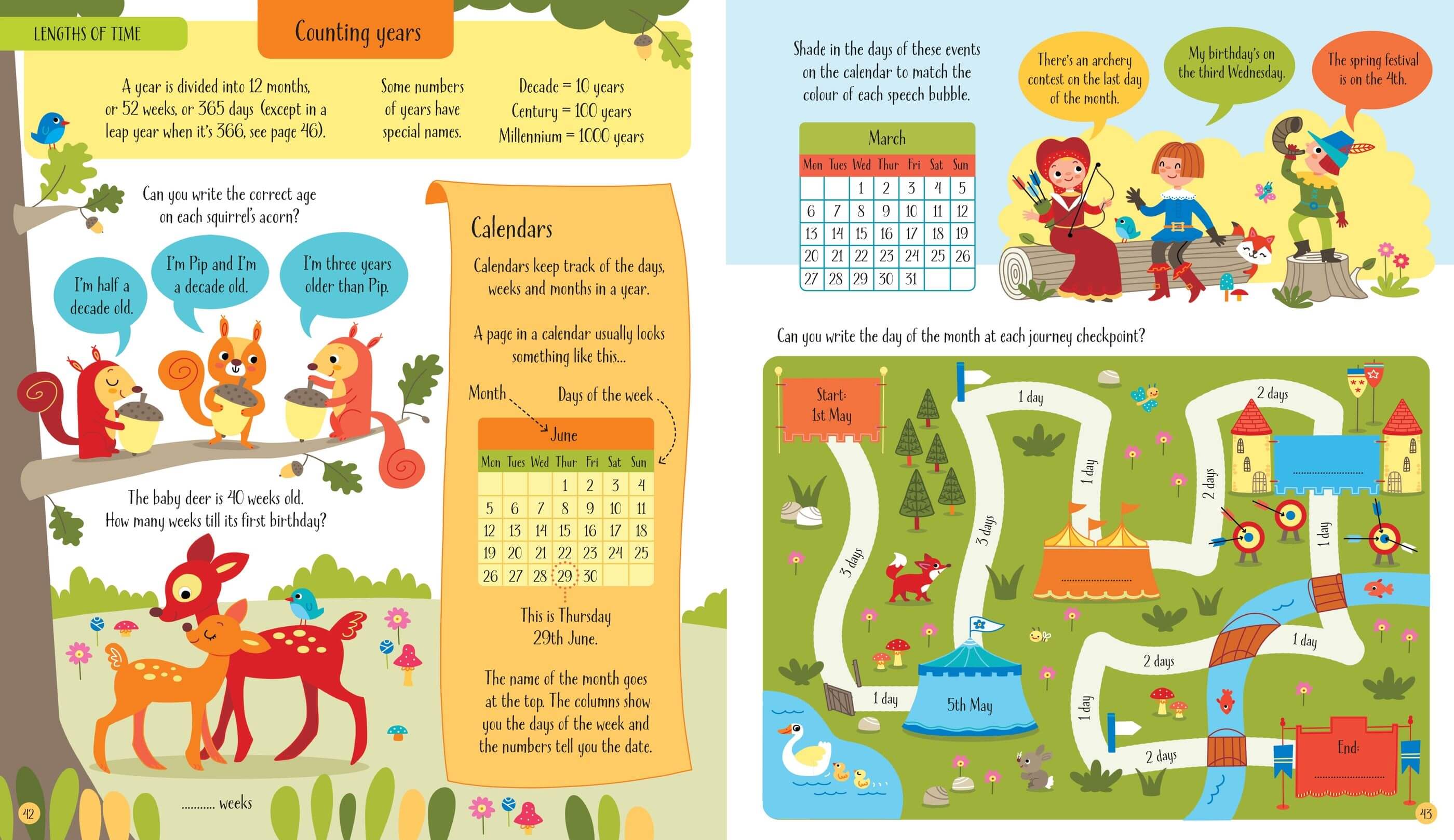 Telling the Time Activity Book - Image 2