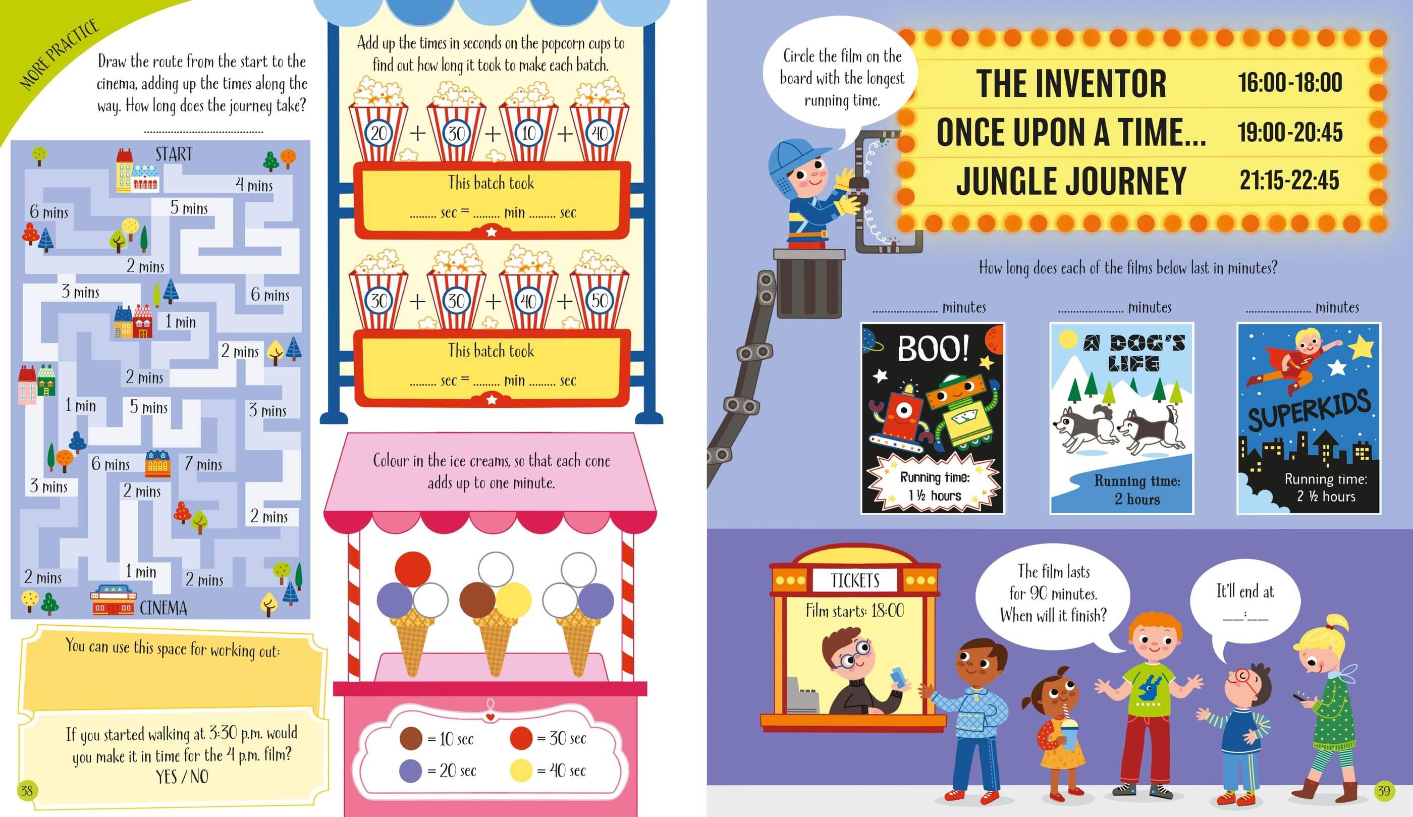 Telling the Time Activity Book - Image 3