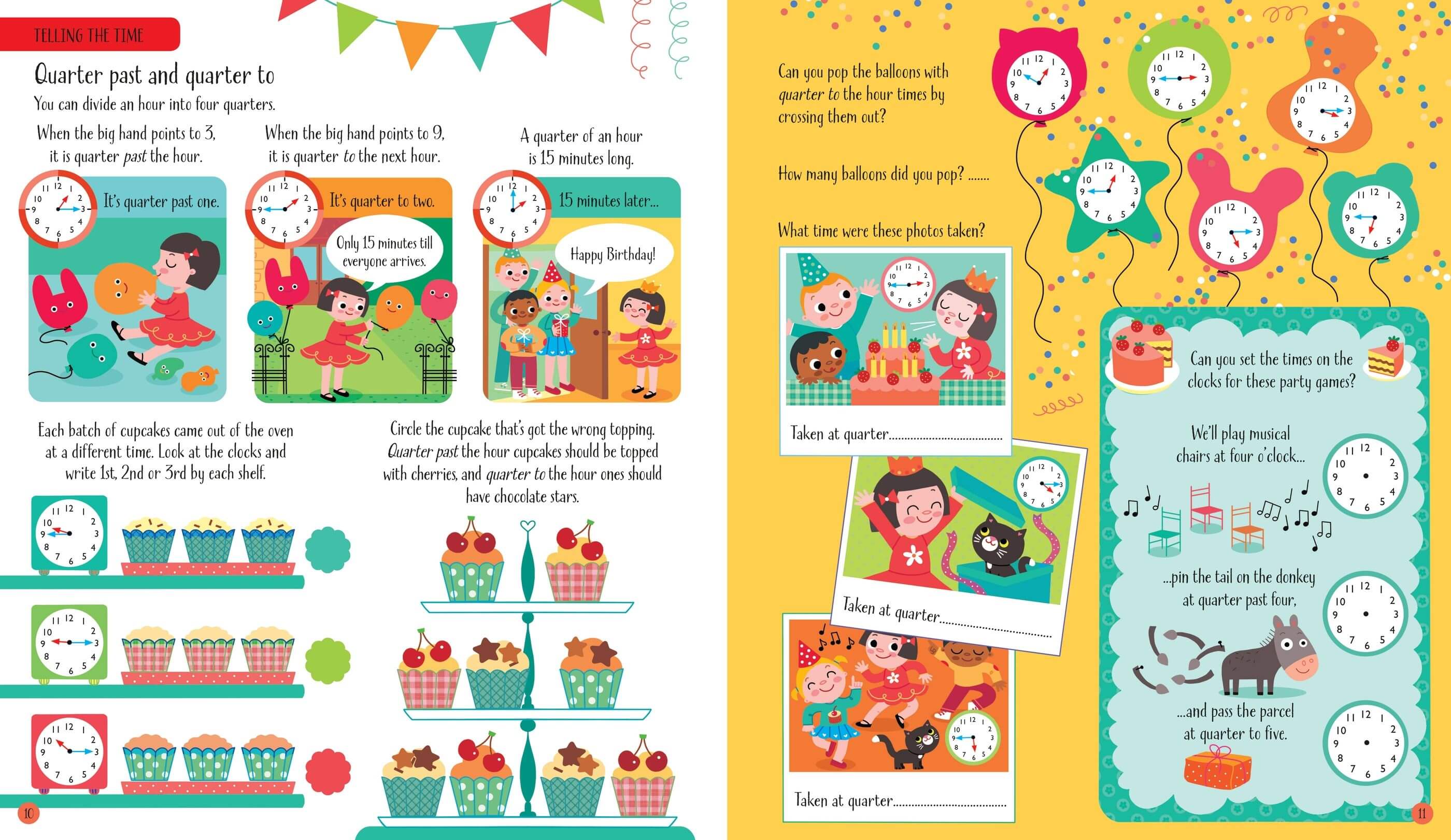 Telling the Time Activity Book - Image 4