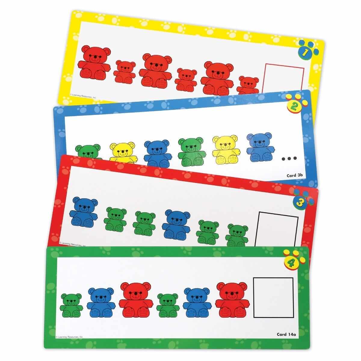 The Original Three Bear Family Sort, Pattern & Play Set - Image 2