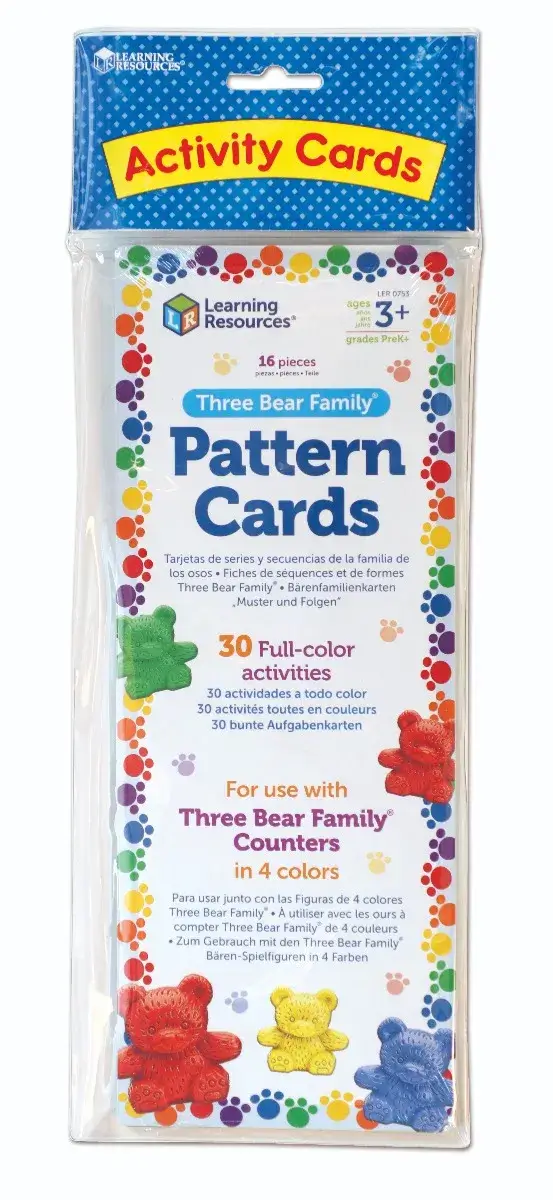 Three Bear Family® Double-Sided Pattern Cards (Set of 16) - Image 2