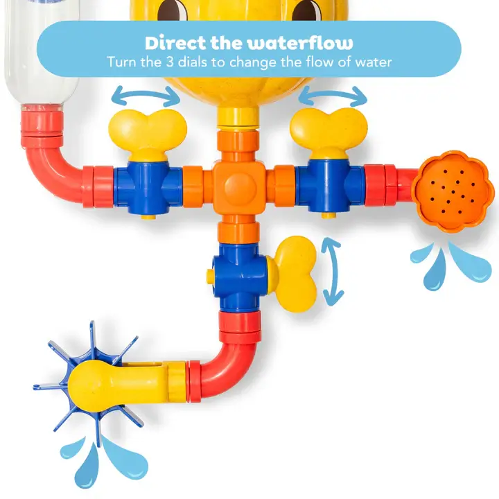 ECO Waterworks Pipeline – Eco-Friendly Water Play & STEAM Bath Toy - Image 5
