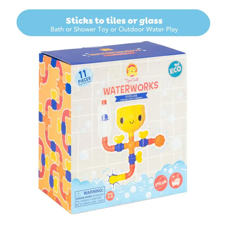 ECO Waterworks Pipeline – Eco-Friendly Water Play & STEAM Bath Toy - Image 7
