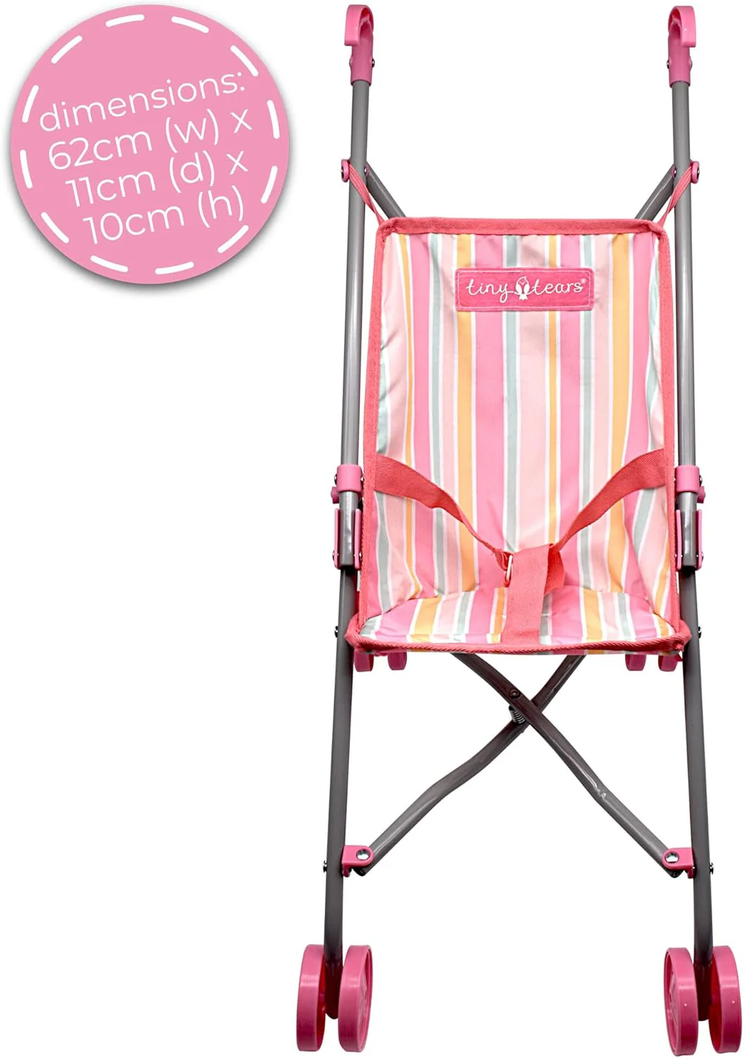 Tiny Tears Dolls Classic Stroller - Image 2