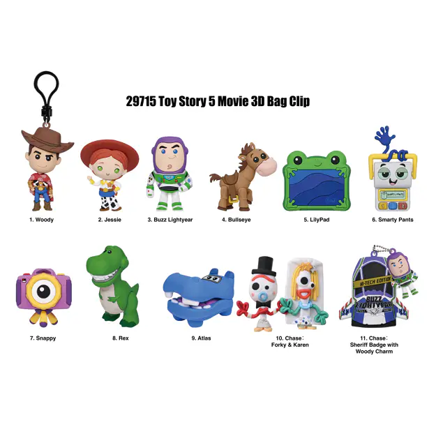 Toy Story 5 Movie Bag Clips Series 1 - Image 3