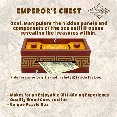 True Genius - Emperor's Chest - Puzzle Box - Image 3