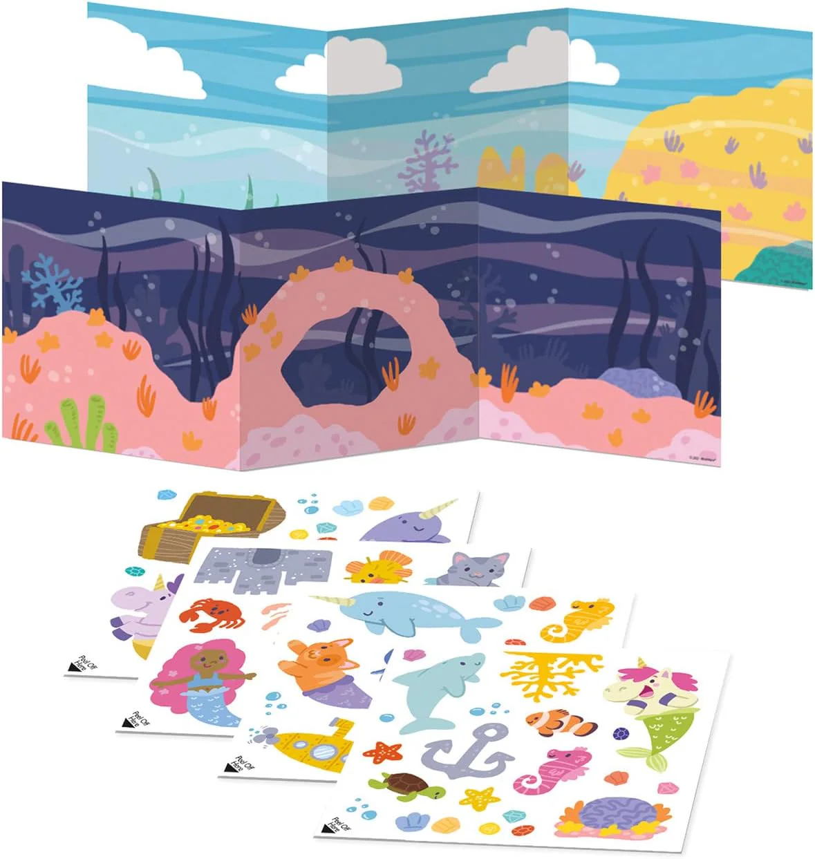 Underwater Friends Sticker Fun - Image 2