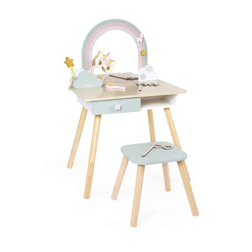 Unicorn wooden dressing table and accessories - Image 10