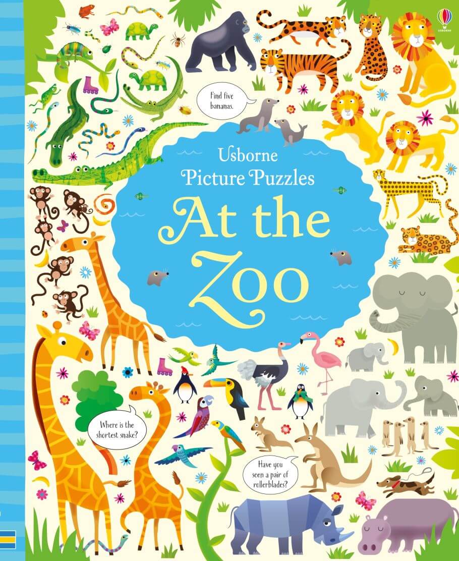 Usborne Book and Jigsaw At the Zoo - Image 3