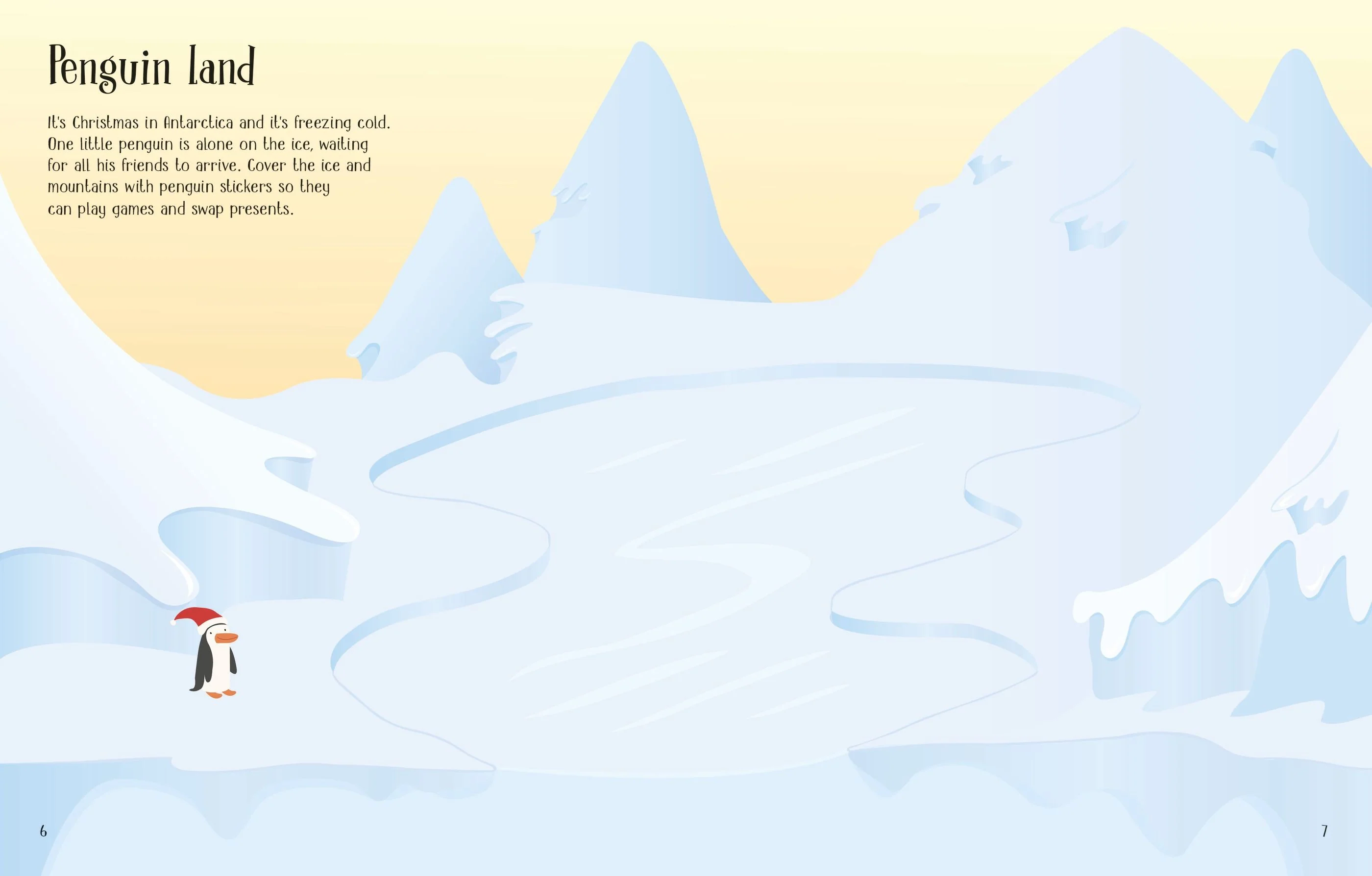 Usborne Christmas Sticker Book - Image 3
