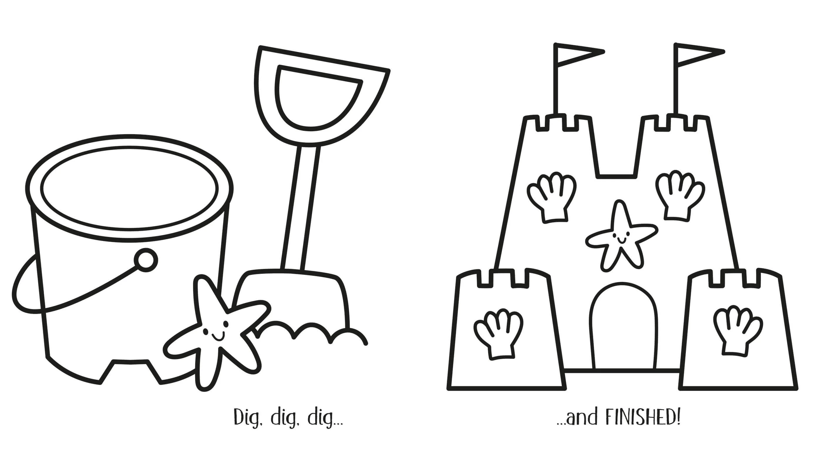 Usborne Happy Summer Colouring Book - Image 3