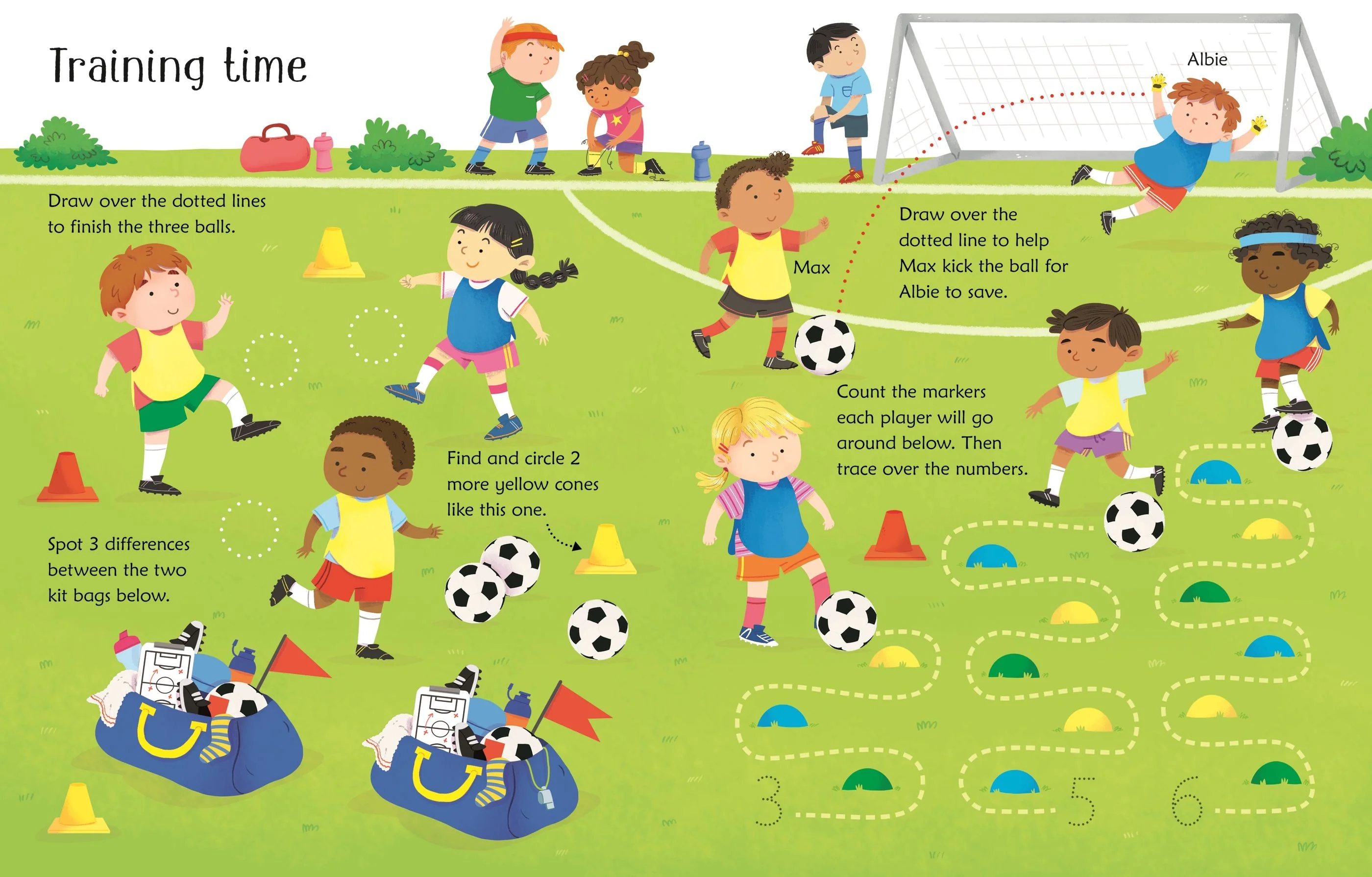 Wipe-Clean Football Activities - Image 3