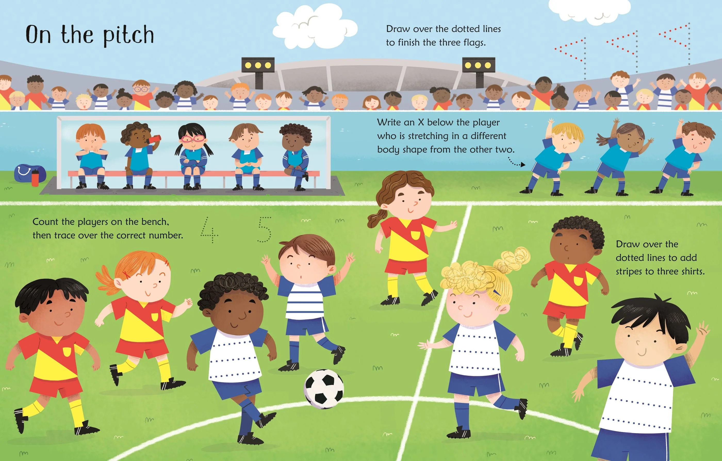 Wipe-Clean Football Activities - Image 4
