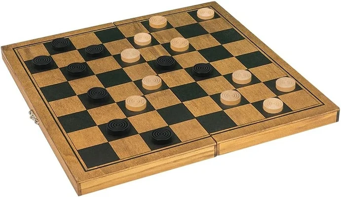 Wooden Draughts - Image 2