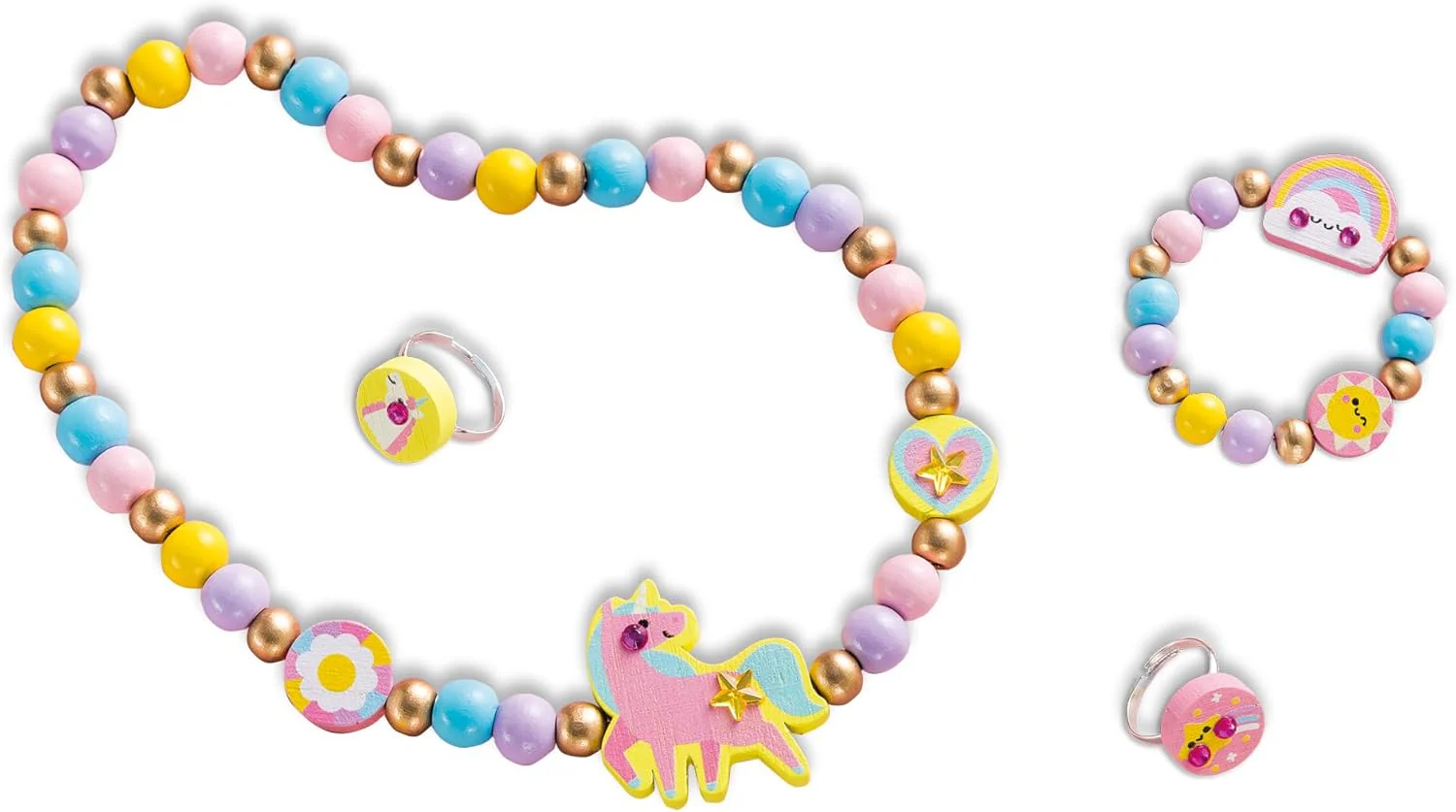 Wooden Jewellry To Create - Rainbow Land - Image 6