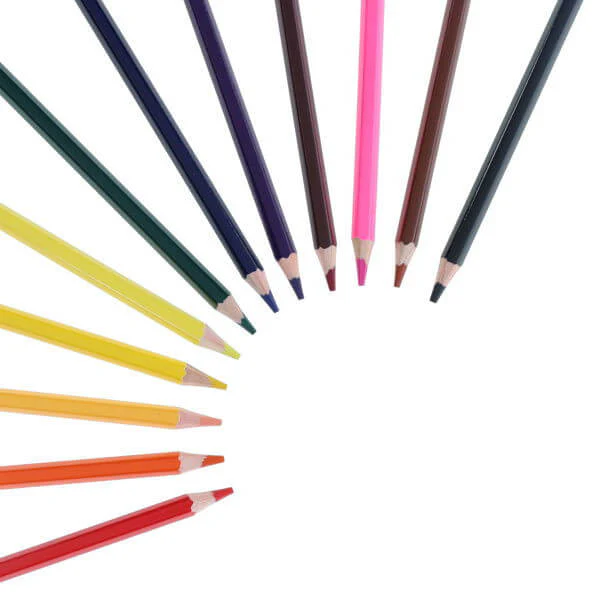 World of Colour Washable Colouring Pencils – 12 Vibrant Colours - Image 3