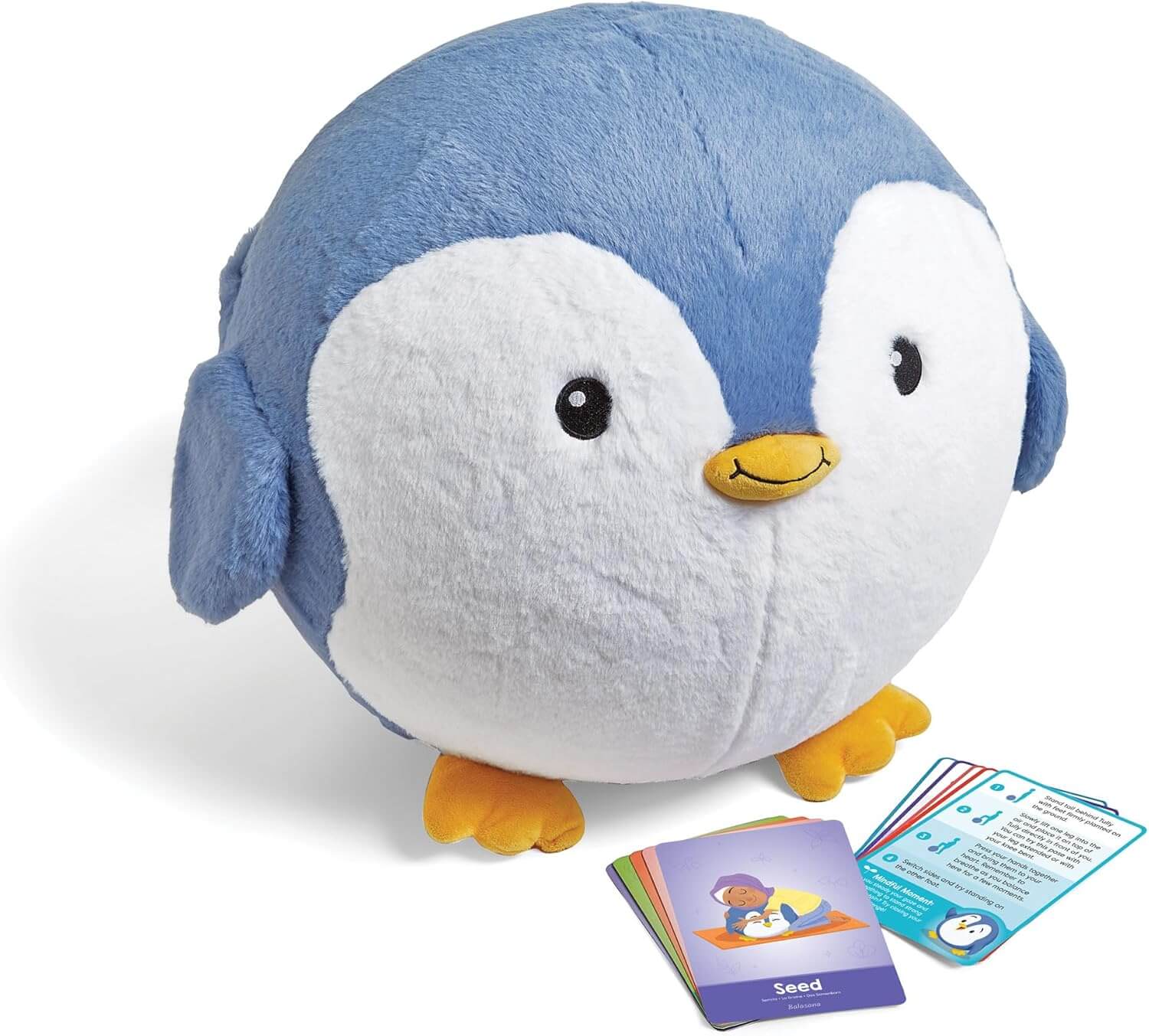 Yoga Ball Buddy with BubblePlush Penguin - Image 4